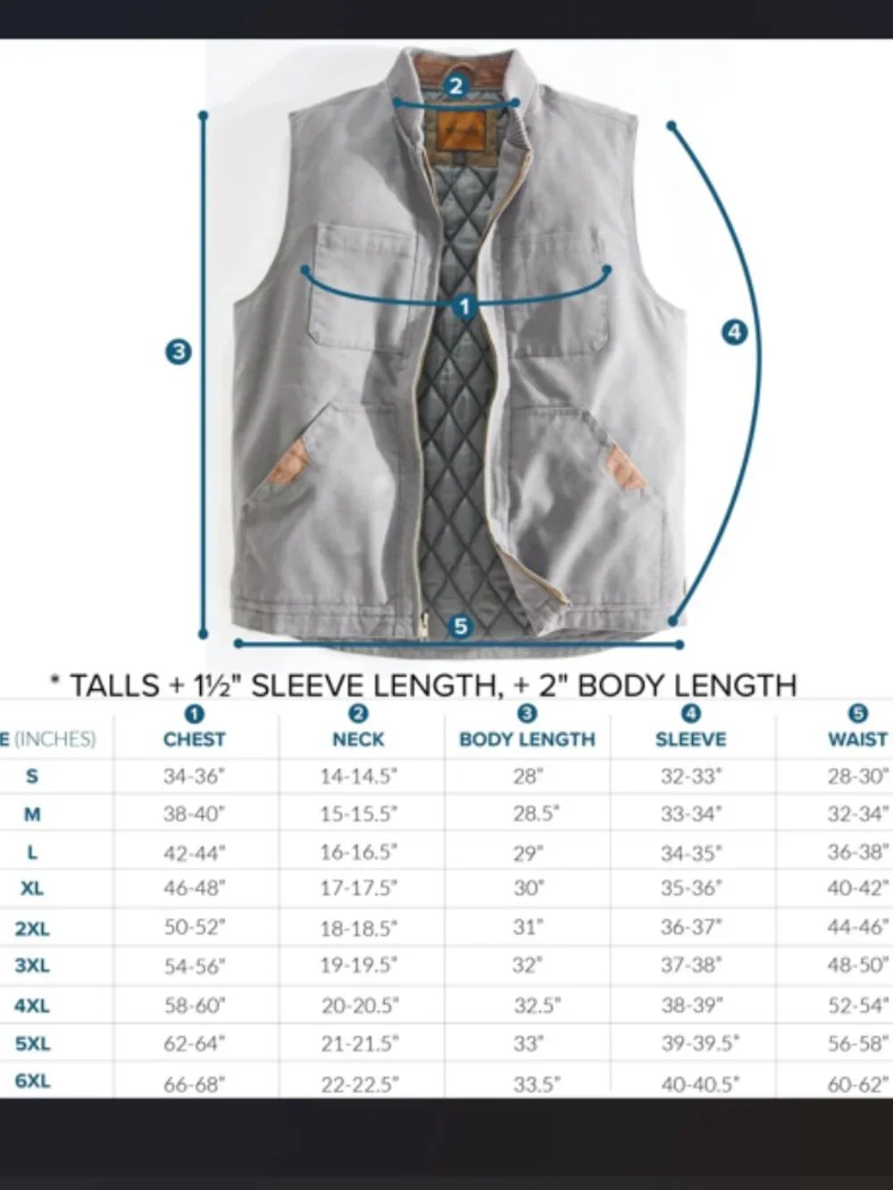 Concealed Carry Canvas Vest - Black | XL (2XL tag) - Picture 12 of 12